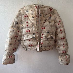 Selkie The Love Letter Hooded Puffer